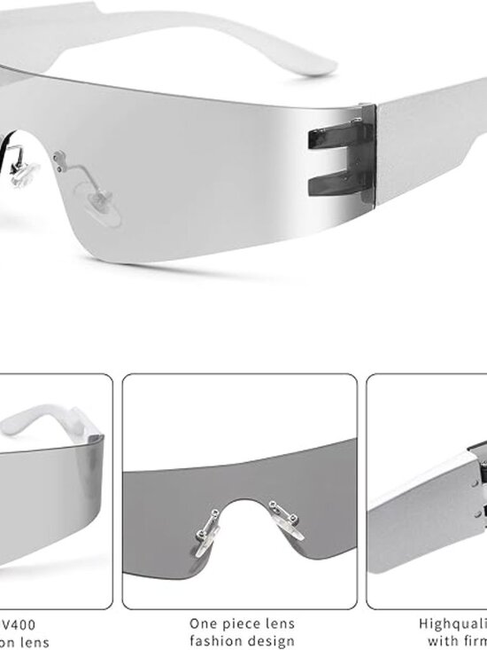 Galaxy Wrap Around Sunglasses main image 4